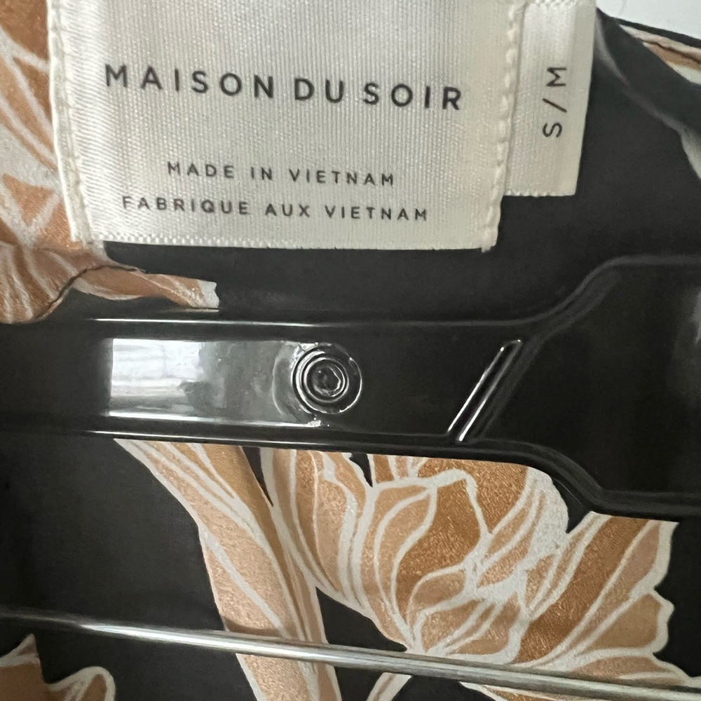 Maison Du Soir Print Robe - image 6